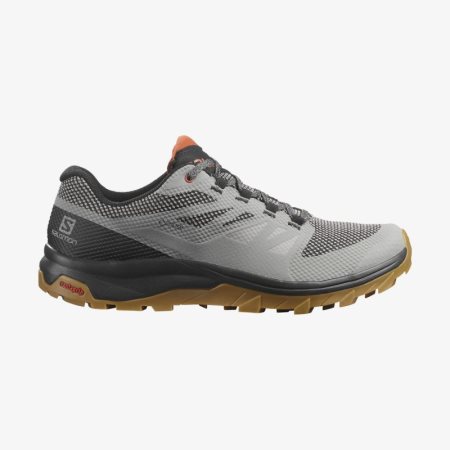 Salomon OUTLINE GORE-TEX Mens Hiking Shoes Grey | Salomon South Africa